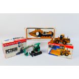 Tomica Dandy - Shinsei - 3 x boxed Komatsu construction vehicles,