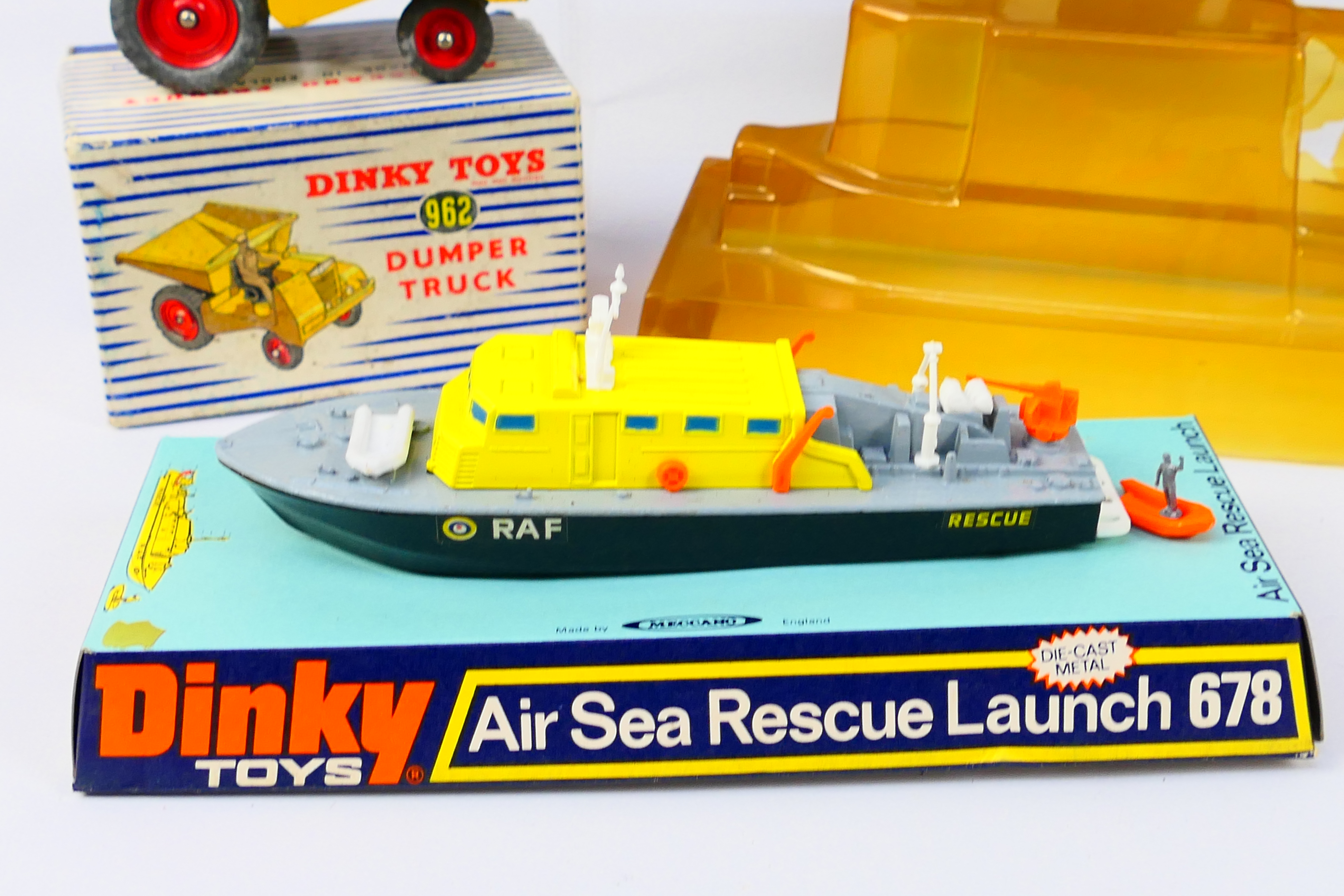 Corgi - Dinky - 4 x boxed models, a limited edition Land Rover with Mumbles Lifeboat # 9, - Image 6 of 6