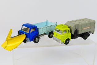 Dinky - 2 x unboxed trucks,