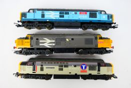 Lima - Hornby - 3 x unboxed OO gauge Class 37 locomotives including one named Blackpool Tower