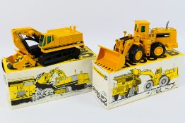 NZG - 2 x boxed construction vehicles in 1:50 scale,