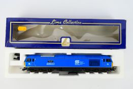 Lima - A boxed OO gauge Class 60 locomotive named Tees Steel Express number 60033 in British Steel
