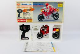 Kyosho - A boxed 1:7 scale Honda Racer NSR 500 - The #9061 model comes with controller,