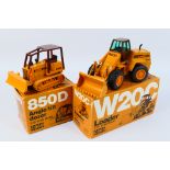 NZG - 2 x construction vehicles in 1:35 scale,