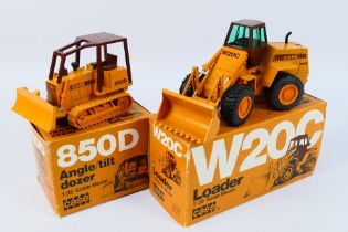 NZG - 2 x construction vehicles in 1:35 scale,