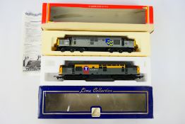 Hornby - Lima - 2 x boxed OO gauge Class 37 locomotives,