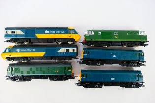 Hornby - Five unboxed OO gauge diesel locomotives.