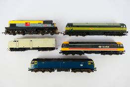 Lima - Hornby - 5 x unboxed OO gauge locomotives including 3 x Class 47s,