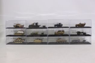 Atlas - 12 x boxed Atlas Military vehicles - Lot includes a Steyr 1500A/01 + 20mm Flak 38 USSR 1943.