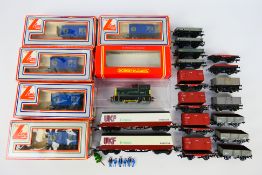 Hornby - Lima - Dapol - A collection of OO gauge wagons including 5 x Birds Custard wagons #