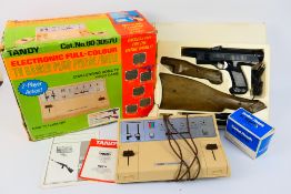 Tandy - A vintage Electronic Full Colour Pistol/Rifle game - Comes with pistol and rifle attachment.