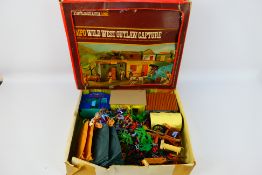 Timpo - A boxed Timpo Wild West Capture set.
