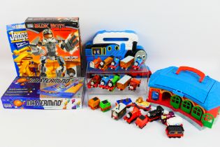 Mega Blocks, Gullane, Hasbro, Ertl - A mixed lot to including Thomas the Tank Engine locomotives.