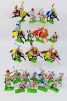 Britains Deetail - A collection of 23 unboxed Britains Deetail Knights.