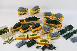 Airfix - A collection of military vehicles including Antar tank transporter, German Panther tank,