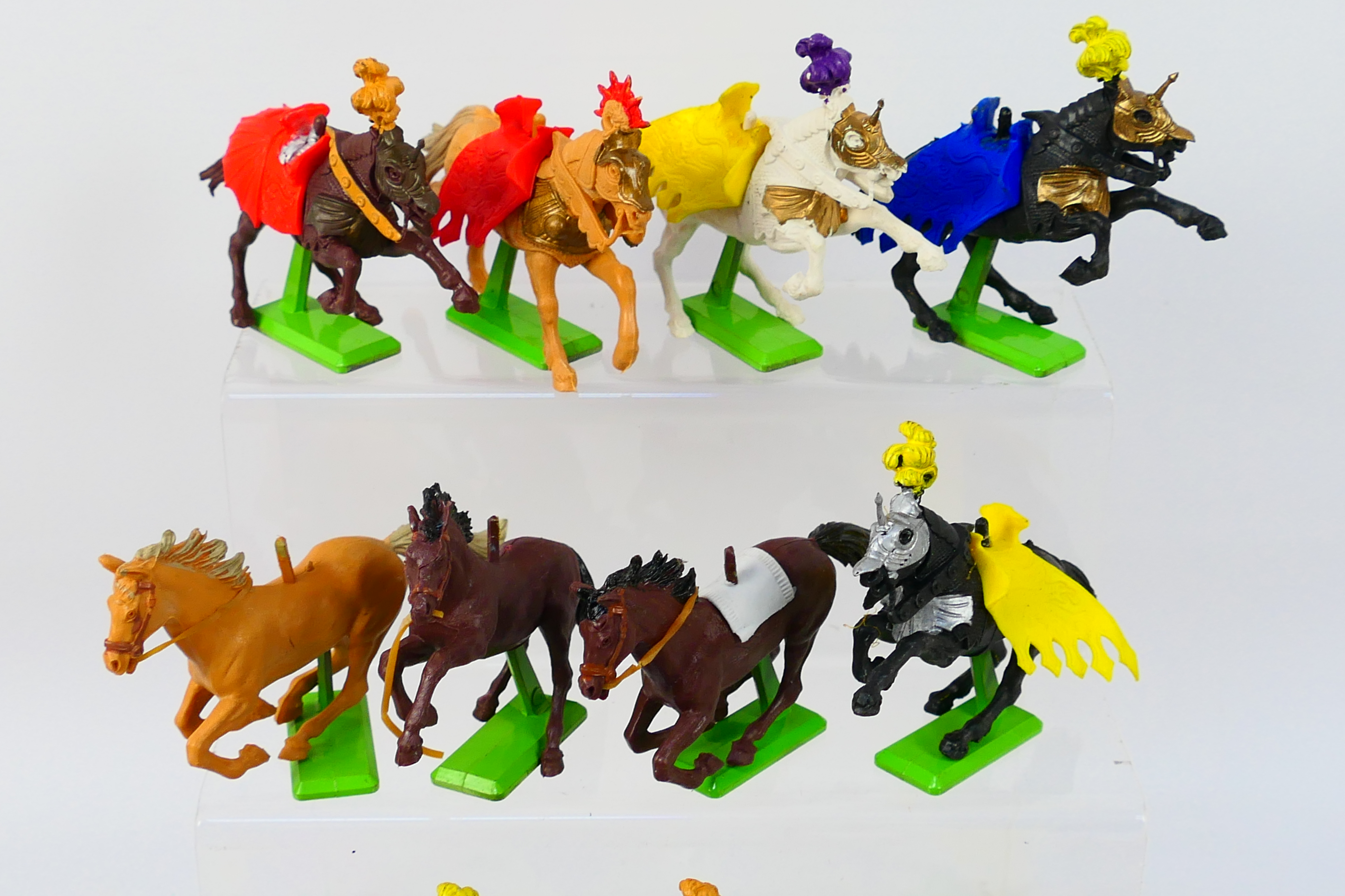 Britains - An unboxed collection of 20 Britains Deetail unfinished horses. - Image 2 of 6