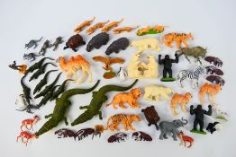 Britains - Over 50 Britains plastic Zoo / Safari Park animals.