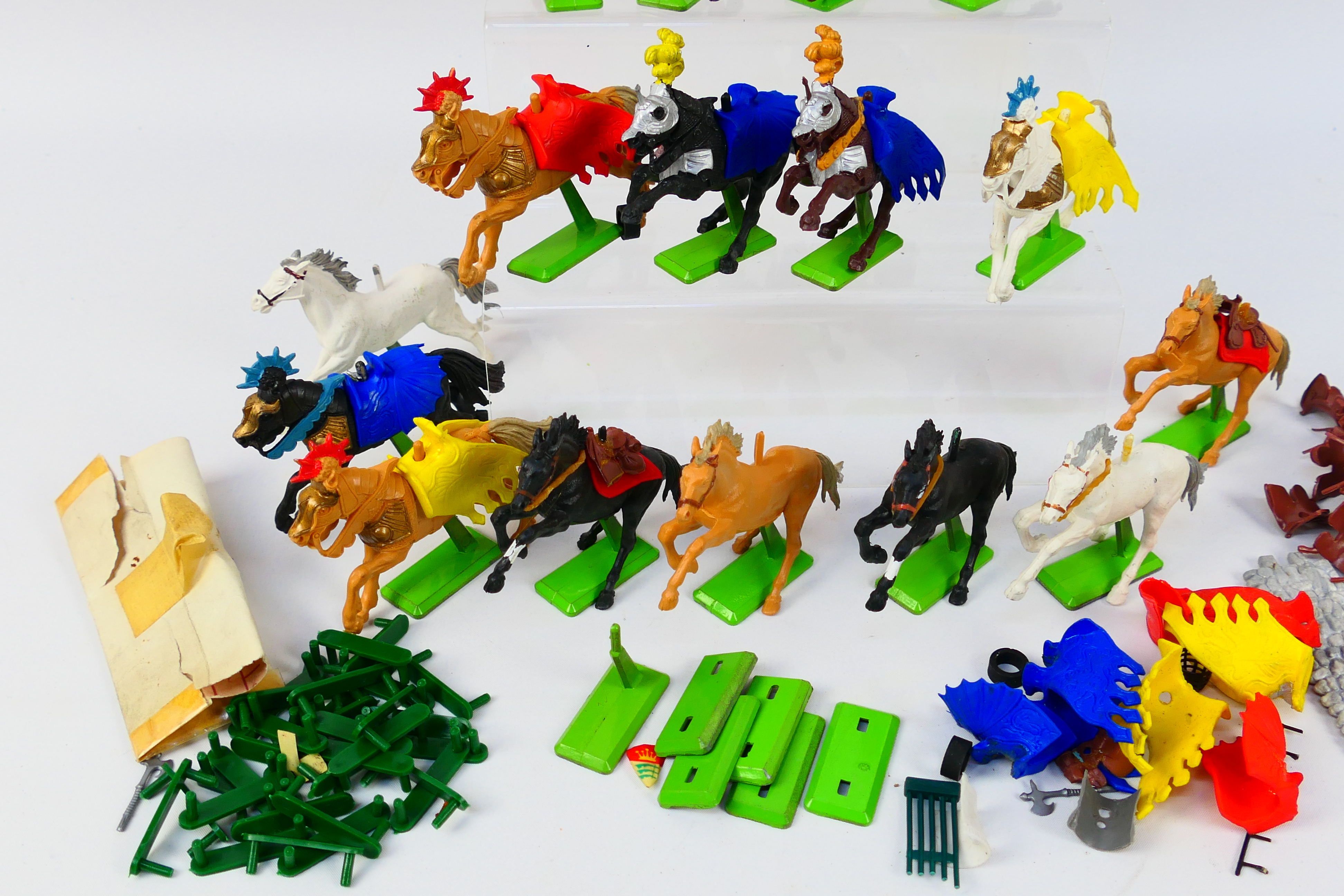 Britains - An unboxed collection of 20 Britains Deetail unfinished horses. - Image 3 of 6