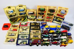 Lledo - Corgi - Matchbox - A collection of 30 x boxed Lledo vans and sets and 20 x unboxed vehicles.