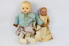 Hermann Steiner - Effanbee - 2 x dolls,