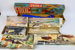 Airfix - Frog - 5 x boxed model kits, a Wellington B.