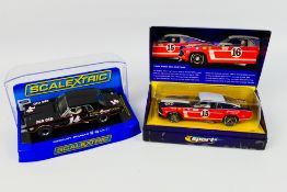 Scalextric - 2 x American slot cars,
