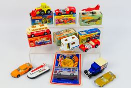 Matchbox - Super Fast - 11 x boxed/unboxed Matchbox die-cast model vehicles and aircraft - Lot