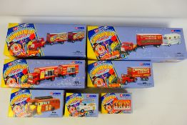 Corgi - Chipperfields Circus - 7 x boxed die-cast Corgi vehicles and figures from the Chipperfields