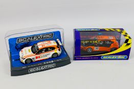 Scalextric - 2 x boxed slot cars,