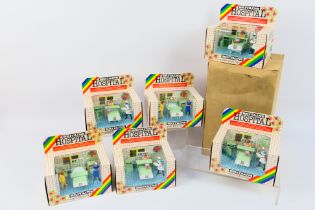 Britains - A trade box of six boxed Britains 'Hospital' sets.