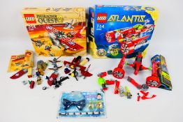 Lego - Atlantis, Pharaoh's Quest - 2 x boxed Lego sets - Lot includes a #8060 Atlantis set.