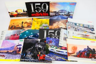 Marklin - 31 x Marklin and Trix catalogues dating between 2000 and 2009, mostly in Good condition,