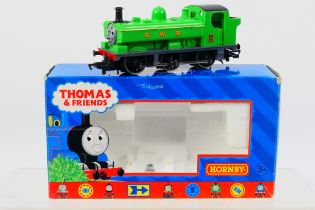 Hornby - A boxed OO gauge Thomas and Friends #R382 Duck 0-6-0 locomotive - Locomotive appears in