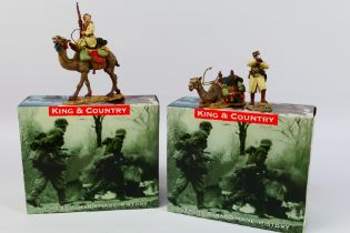 King and Country - Two boxed figures from King and Country including AK33 Vichy French Camel Corp