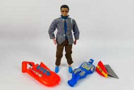 Lone Star - James Bond - Thunderbirds - A group of vintage plastic toys,