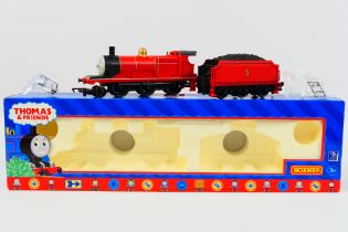 Hornby - A boxed OO Gauge Hornby Thomas and Friends #R852 James the Red Engine - Model comes with