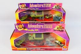 Matchbox - 2 x boxed 1978 Adventure 2000 Command Force sets # K-2005.