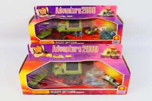Matchbox - 2 x boxed 1978 Adventure 2000 Command Force sets # K-2005.
