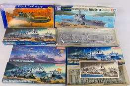 Dragon - Tamiya - Glencoe - 6 x boxed model kits including Soviet Air Cushion Landing Crafts in