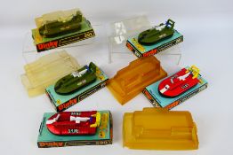 Dinky - 5 x bubble packed Dinky SRN6 Hovercraft models in bright red,