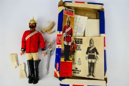 Palitoy - Action Man - A boxed The Life Guards uniform set with a bearded Action Man figure.