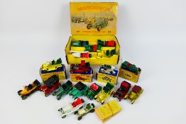 Matchbox - 19 x boxed/unboxed Matchbox die-cast model vehicles - Lot includes a #G-7 Veteran and