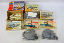 Airfix - Pyro - 6 x vintage model kits, a boxed The Golden Hind # C365-60,