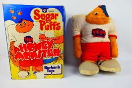 Burbank - A boxed vintage Burbank Sugar Puffs 'Honey Monster.