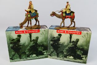 King and Country - Two boxed figures from King and Country including AK31 Vichy French Camel Corp