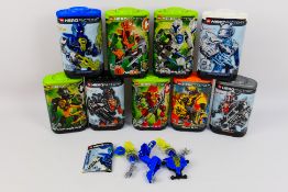 Lego - Hero Factory - Bionicle - 9 x boxed Lego Bionicles - Lot includes a #7170 Stringer.
