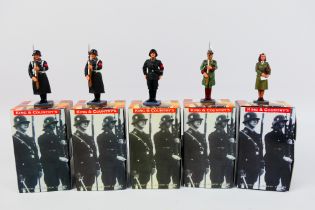 King and Country - Five boxed figures from the King and Country 'Berlin 38' series.