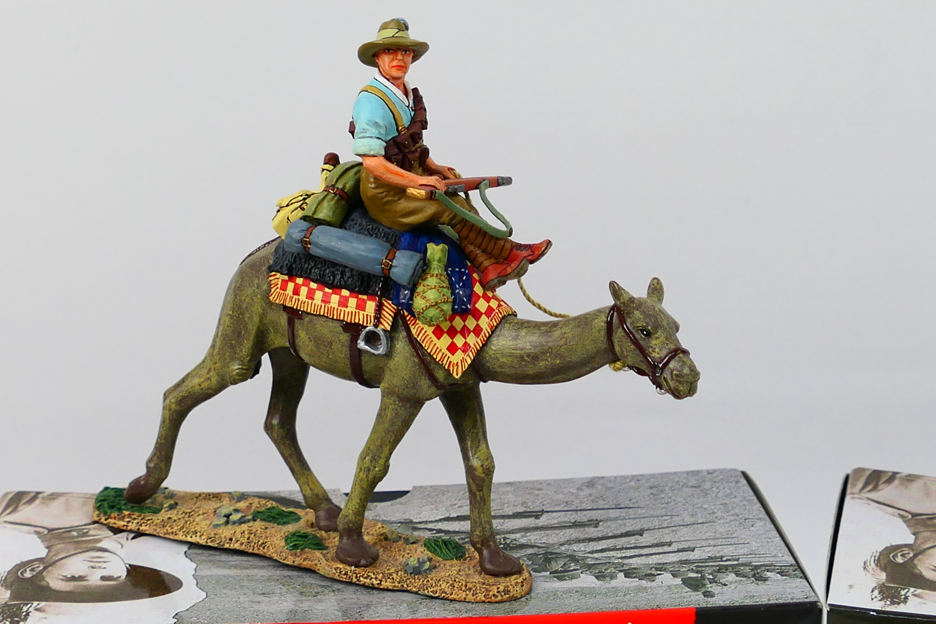 King and Country - Two boxed figures from the King and Country 'Australian Light Horse' series. - Image 3 of 5