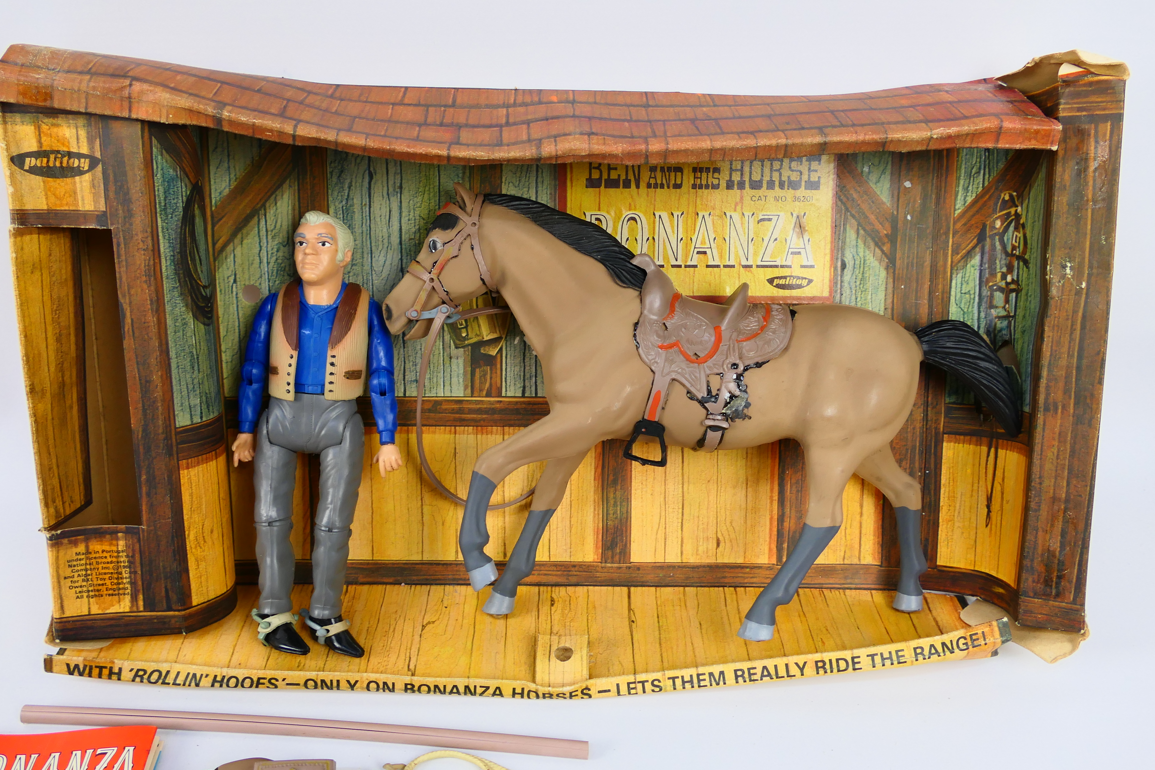 Palitoy - Bonanza - 2 x boxed sets, Ben And His Horse # 36201 and Hoss And His Horse # 36203. - Image 8 of 14