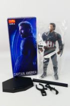 Crazy Toys - A boxed Crazy Toys 1:6 scale 'Captain America' collectible figure.